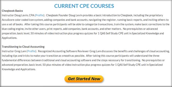 Accounting CPE for CPA